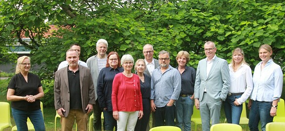 Die Mitglieder des Beirats Schwachhausen am 29.06.2023; Foto und ©: Petra Stubbe